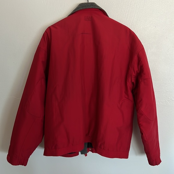 University of Arizona vintage polyester-fleece lined jacket, mens large - Picture 3 of 4